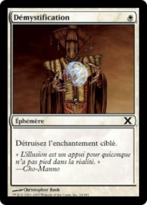 Magic MTG TCG Tenth Edition 2007 Demystify 14/383 French