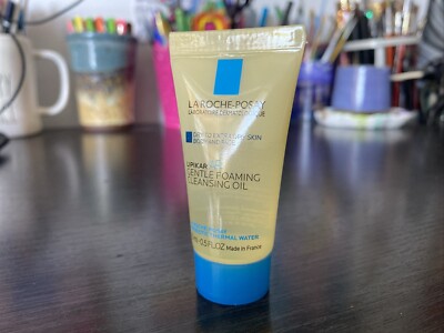 La Roche Posay Lipikar AP+ Gentle Foaming Cleansing Oil .5oz/15ml Travel Size