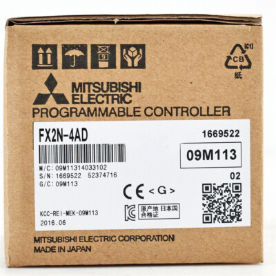 1PC NEW Programmable Controller FX2N-4AD FX2N4AD
