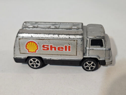 Corgi Juniors Petrol Tanker Shell Silver Made In Great Britain Vintage - Picture 4 of 7