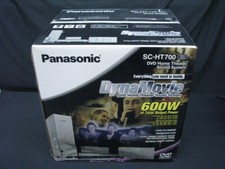 New/NOS Vtg Panasonic DVD Home Theater Sound System SC-HT700 5-DVD/ CD Changer