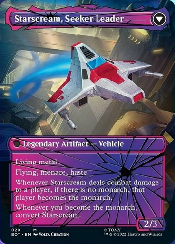 Starscream, Power Hungry // Starscream, Seeker Leader (Shattered Glass) [Transfo - Picture 2 of 3