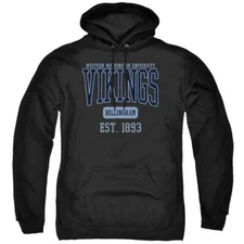 WWU Adult Pullover Hoodie Est. Date, Black, S-3XL
