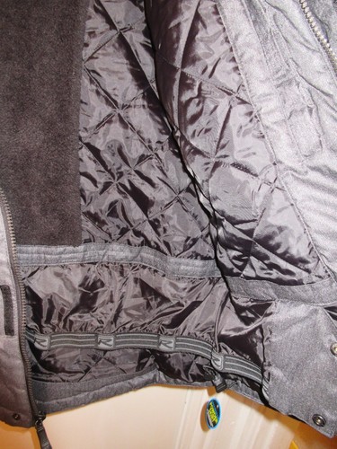 R Way Boarding Men's Size X-Large Gray Heavy Jacket Coat & Cap- No Hood Nwots - Picture 7 of 9