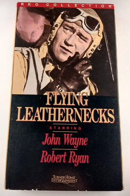 Flying Leathernecks (VHS) 1951 John Wayne Robert Ryan Don Taylor TESTED
