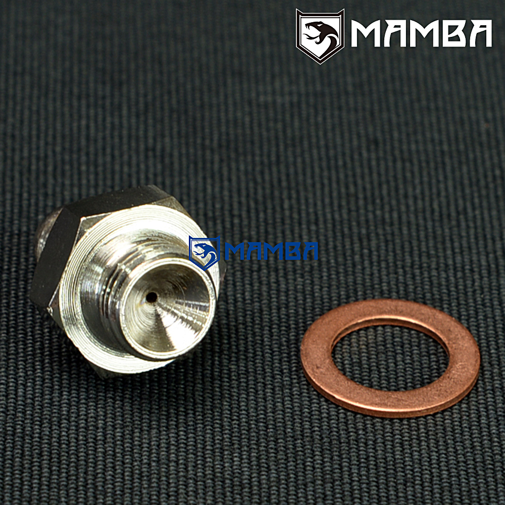 3AN to 7/16"24 Turbo Oil Feed Adapter Fitting For HKS 2540 2835 3071