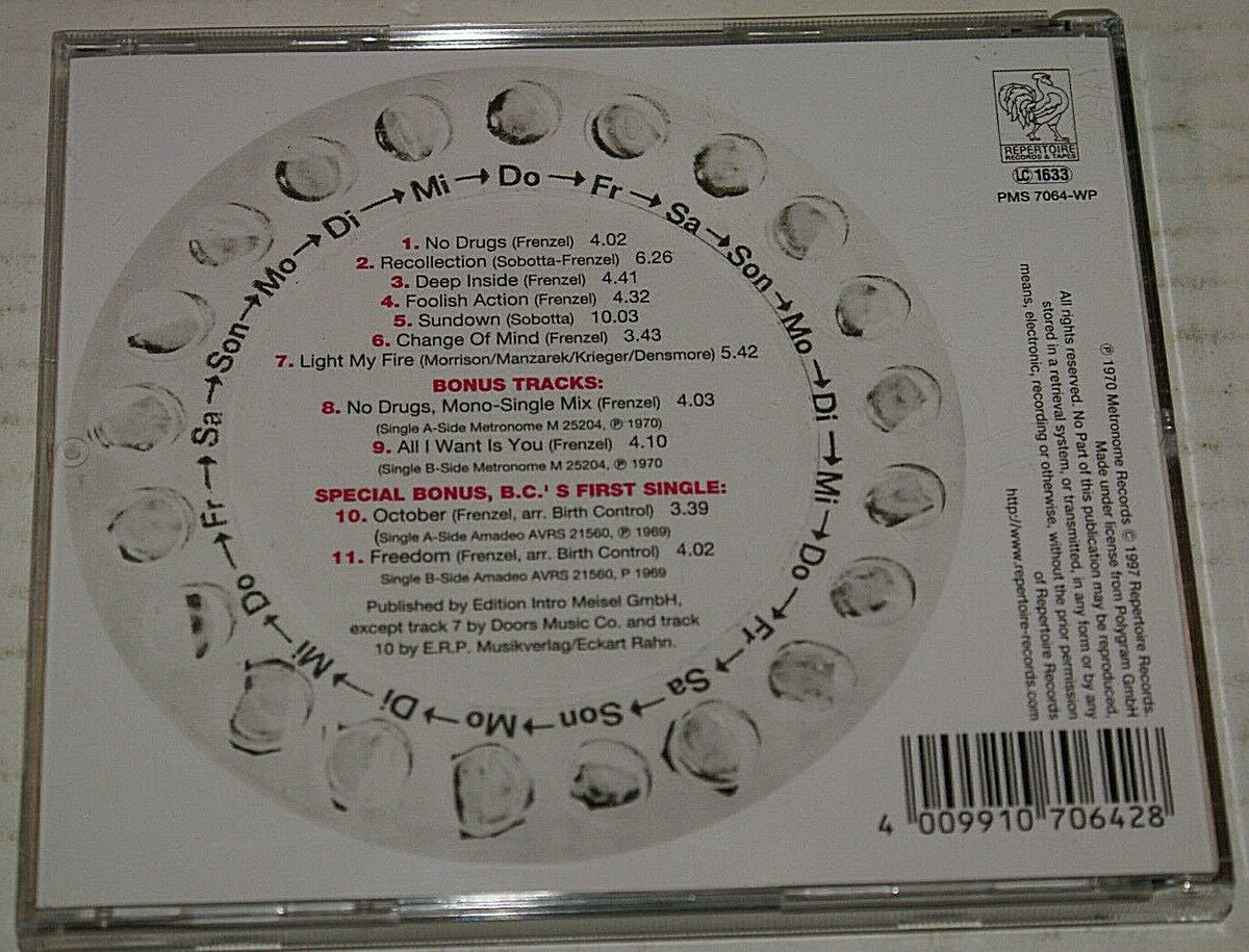BIRTH CONTROL「BIRTH CONTROL」UKオリジナル盤 LP Birth Control – Birth Control – Vinyl (LP, Album + 2 more