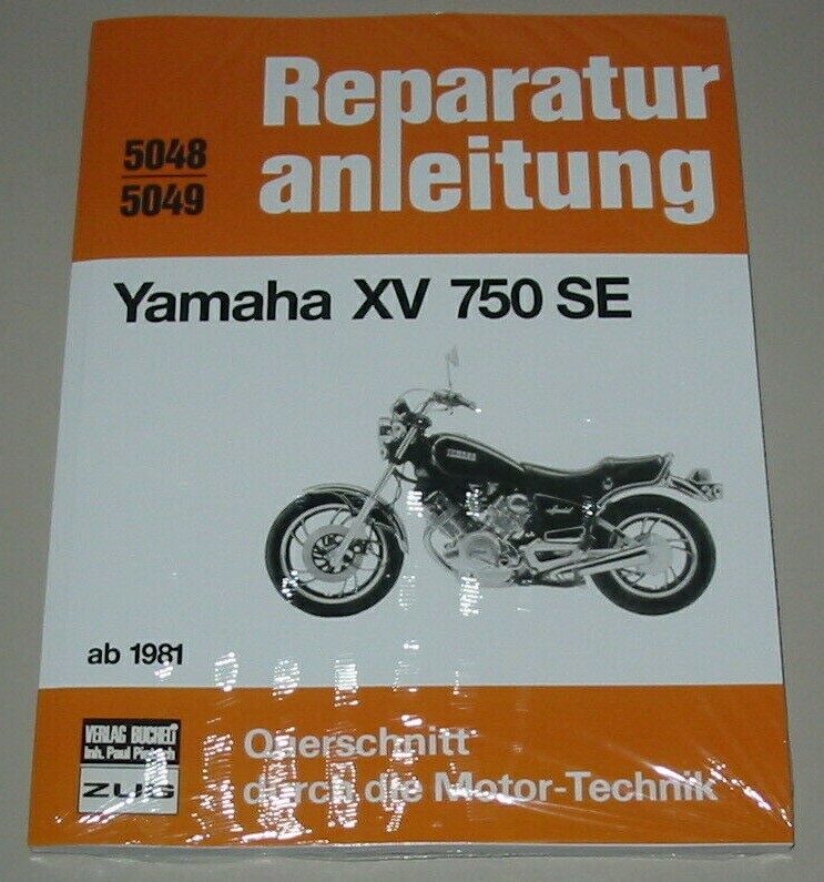 Thumbnail - Reparaturanleitung Yamaha Xv 750 Se Ab 1981 Handbuch Reparatur Buch