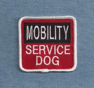 mobility service dog vest