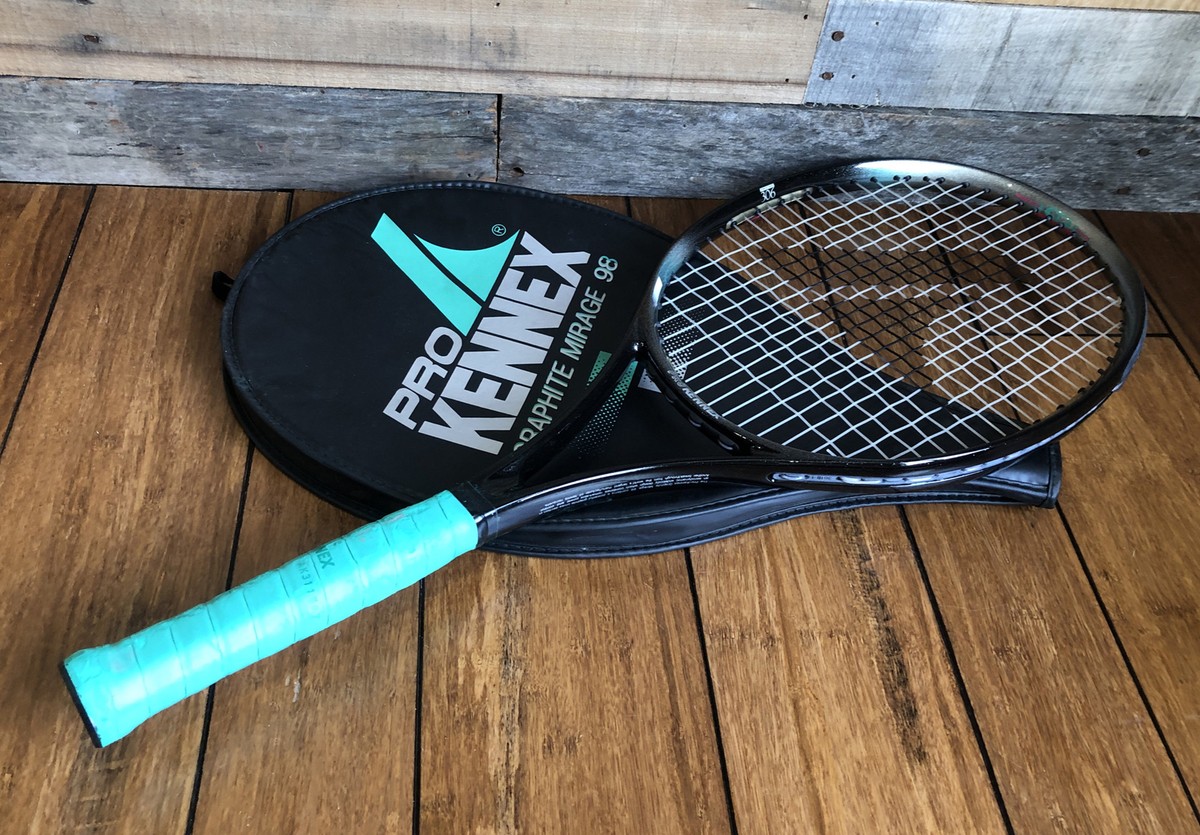 Tennis Racket Pro Kennex Graphite Grip 4-1/4L Obtund 306