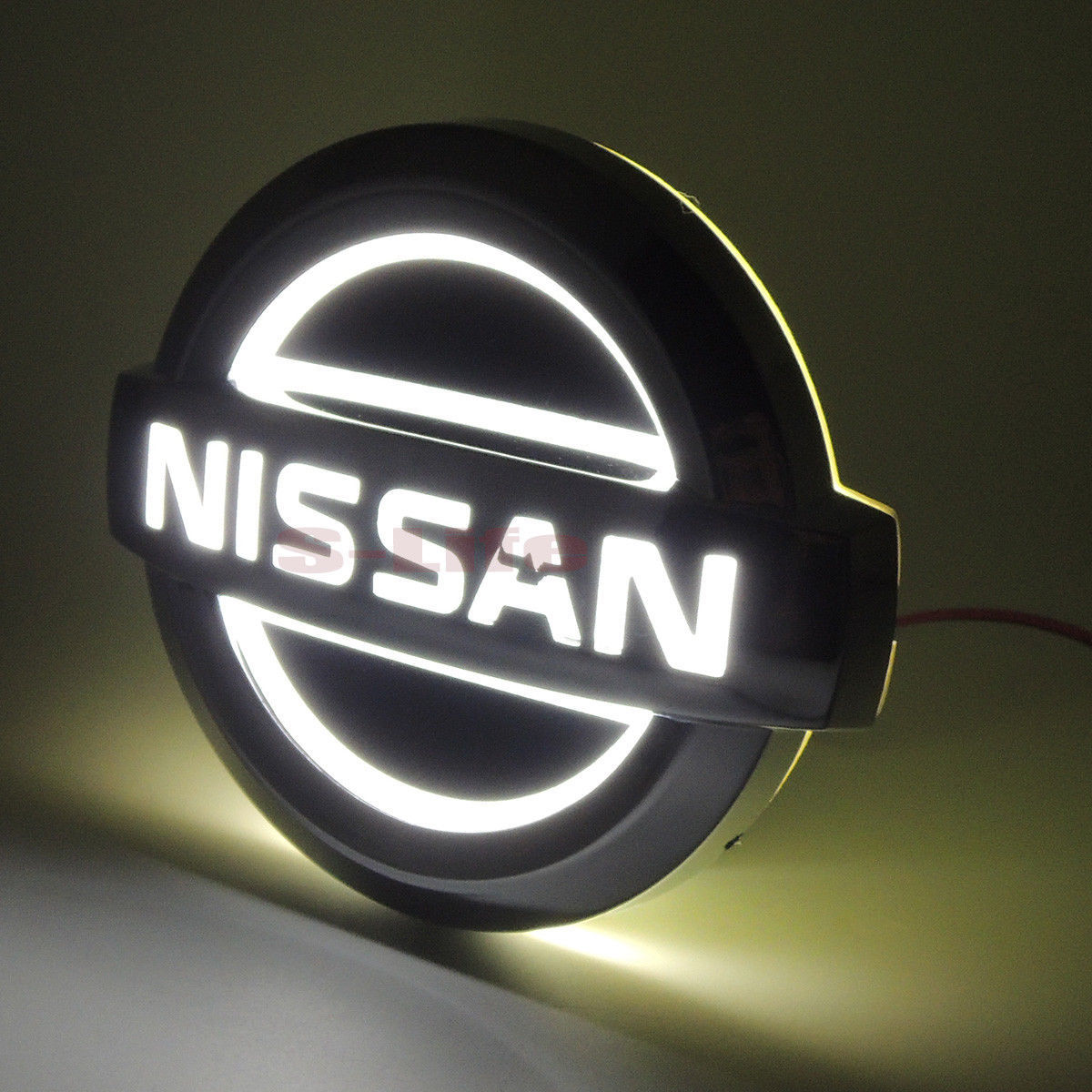 New Auto WHITE 5D LED Car Tail Logo Light Grelly USA