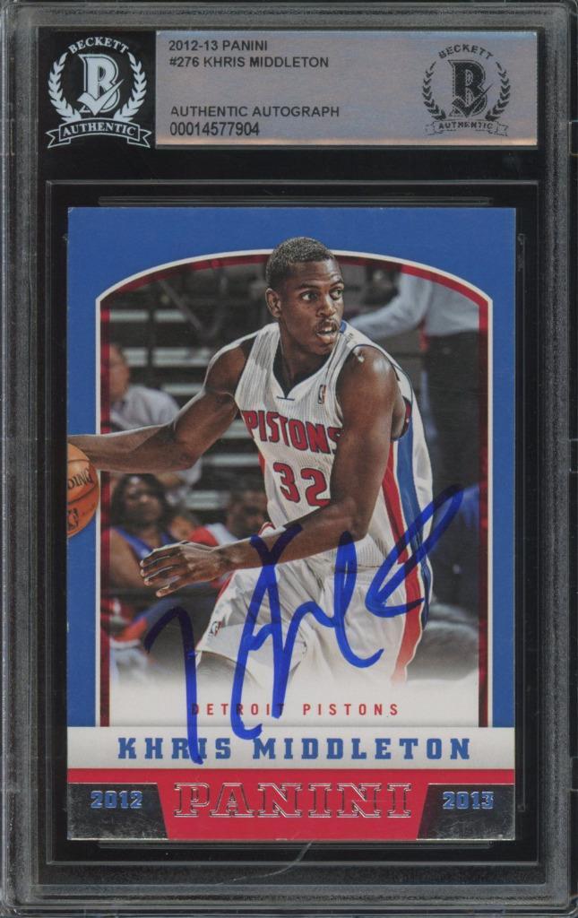 無料配達 Khris Middleton rc auto panini その他 ...