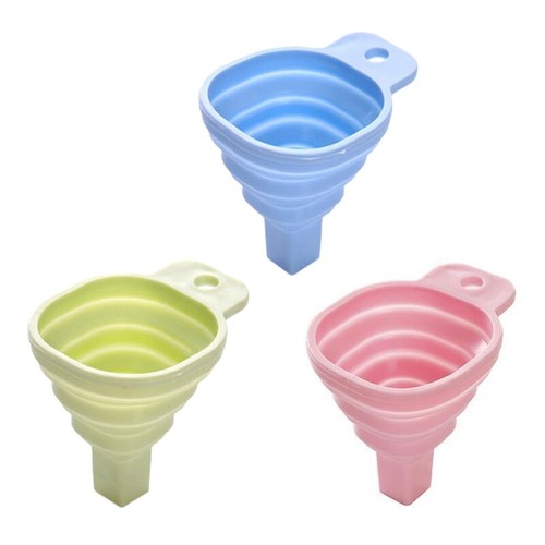 Collapsible Funnel Set Safety and for Health Hook Hole Design Easy Storage Durab
