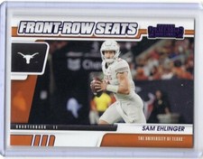 SAM EHLINGER 2021 Contenders Draft Picks FRONT ROW SEATS PURPLE ROOKIE #20
