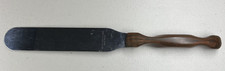 Vintage Cutco No. 1028 Spatula Spreader Made In USA Brown & Orange Swirl Handle