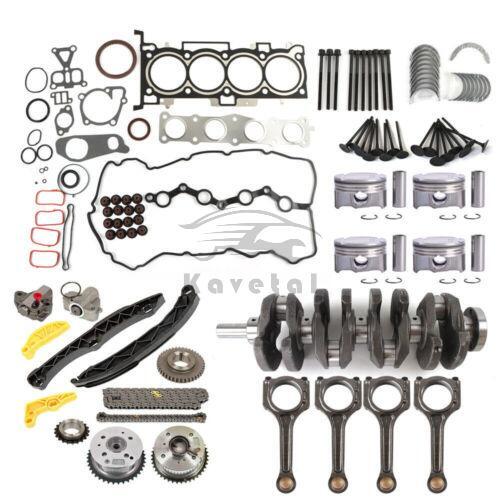G4KH 2.0L Engine Overhaul Rebuild Kit - Crankshaft Rods / Timing For Hyundai KIA