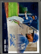 2022 Diamond Kings DK Signatures Purple #54 Vidal Brujan Auto /10