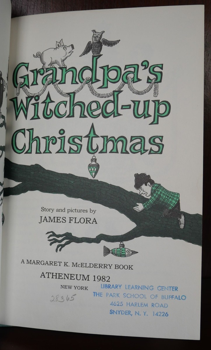 James Flora / Grandpa's Witched-up Christmas 1st Edition 1982 | eBay