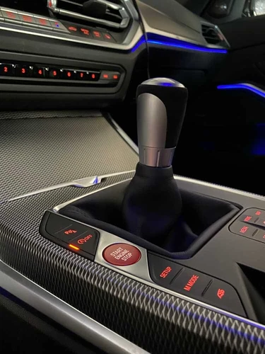 Performance Alcantara Shift Knob 6 Speed Weighted for BMW M M3 E46 E60 E87 E90 - Picture 4 of 9