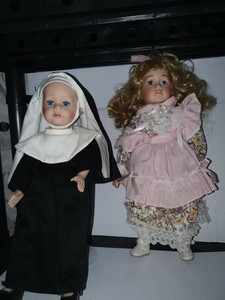 porcelain nun doll