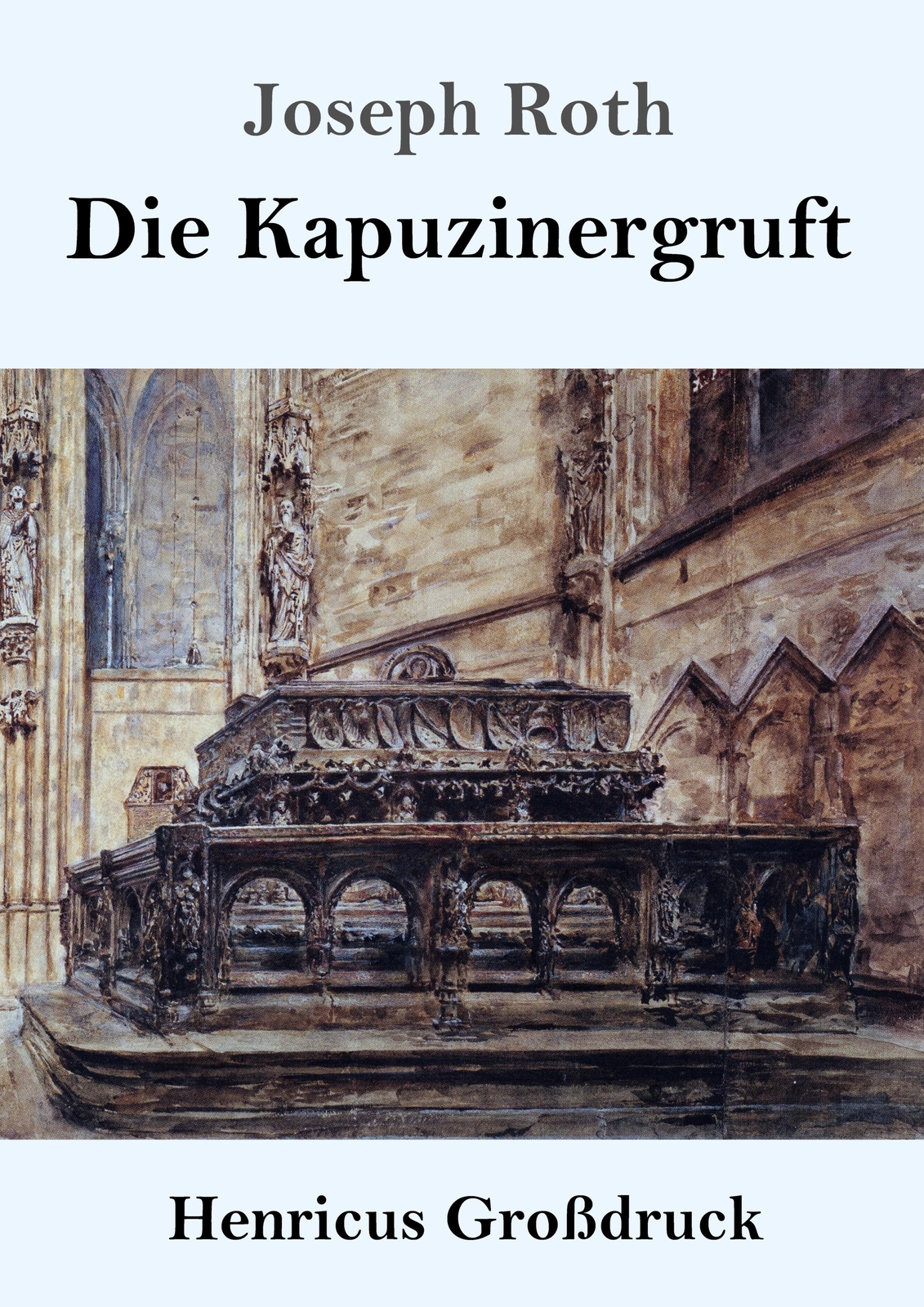 Thumbnail - Die Kapuzinergruft (großdruck) Roman Joseph Roth Taschenbuch Paperback