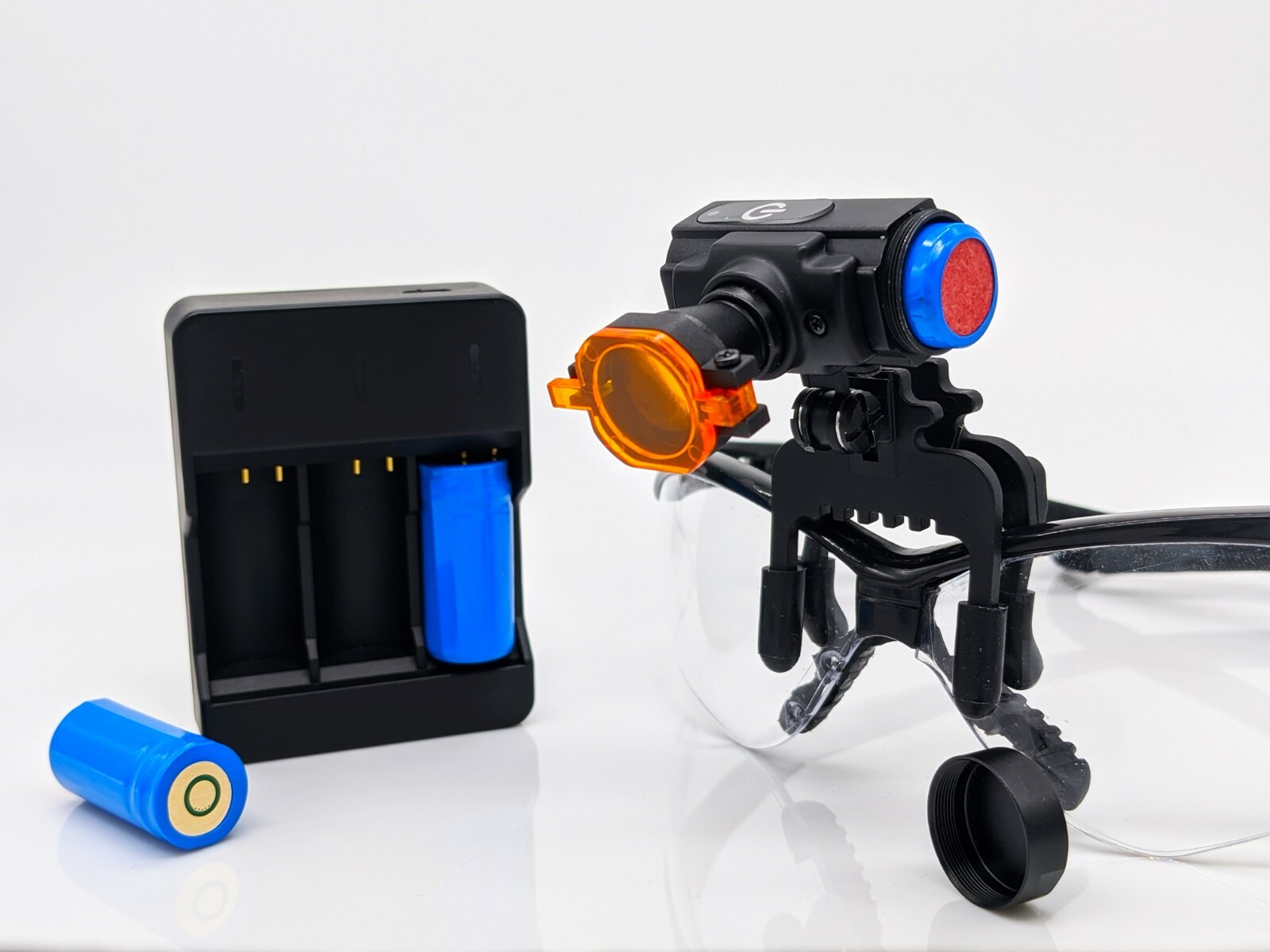 Novae Wireless Mini Dental LED Loupe Headlight surgitel orascoptic