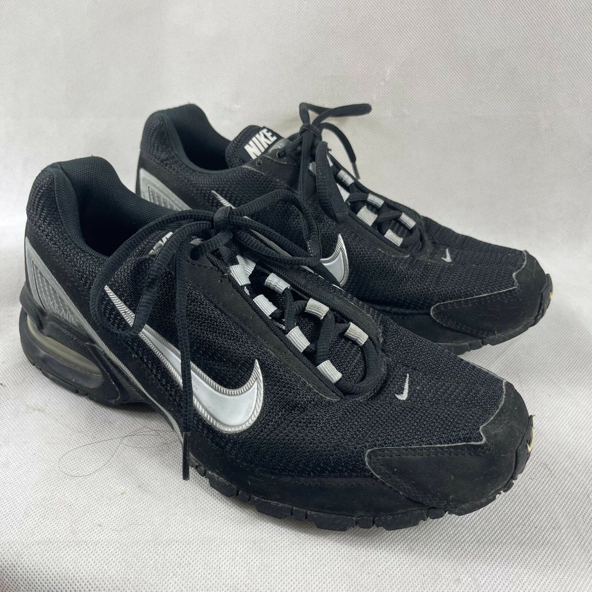 Nike Air Max Shoes Mens 7.5 Torch 3 Max Air Black Sneakers 
