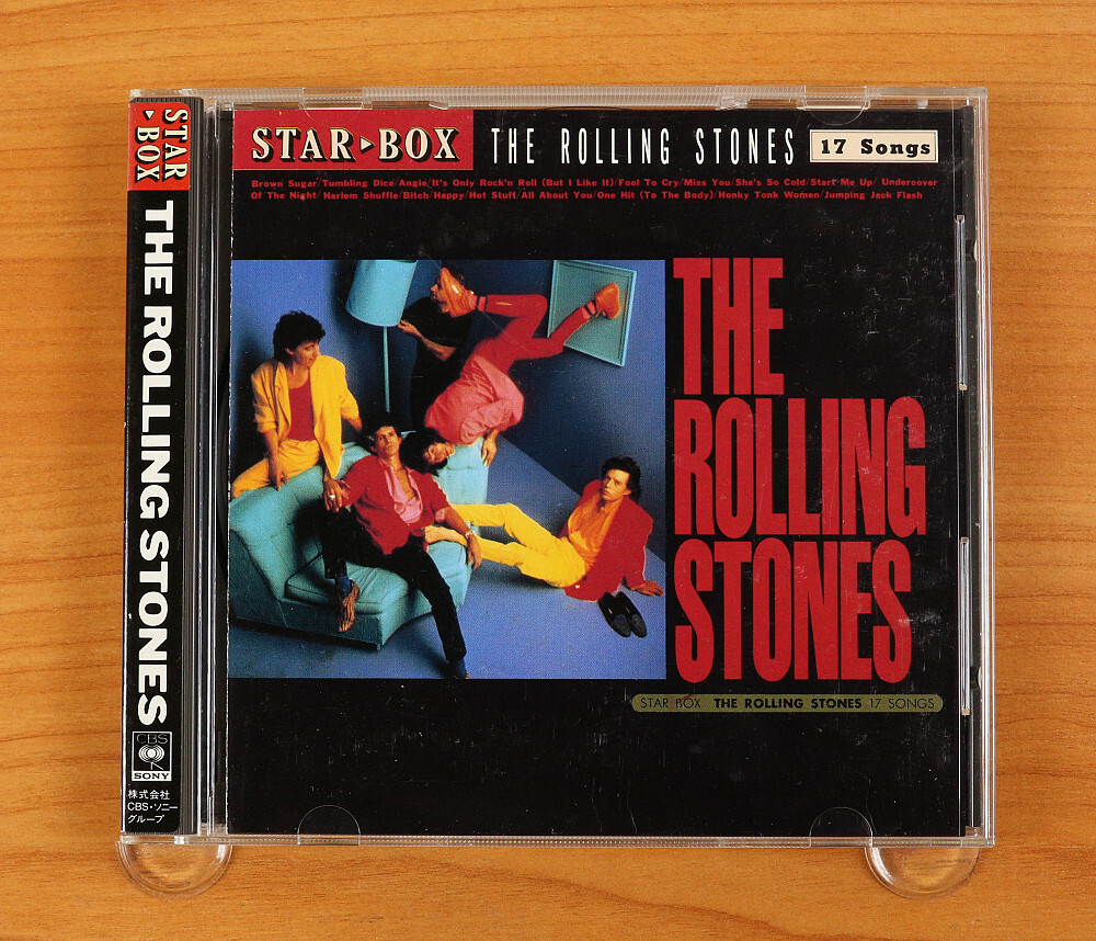 The Rolling Stones - Star Box CD (Japan 1989 CBS/Sony) 25DP The Rolling Stones - Star Box CD (Japan 1989 CBS/Sony) 25DP