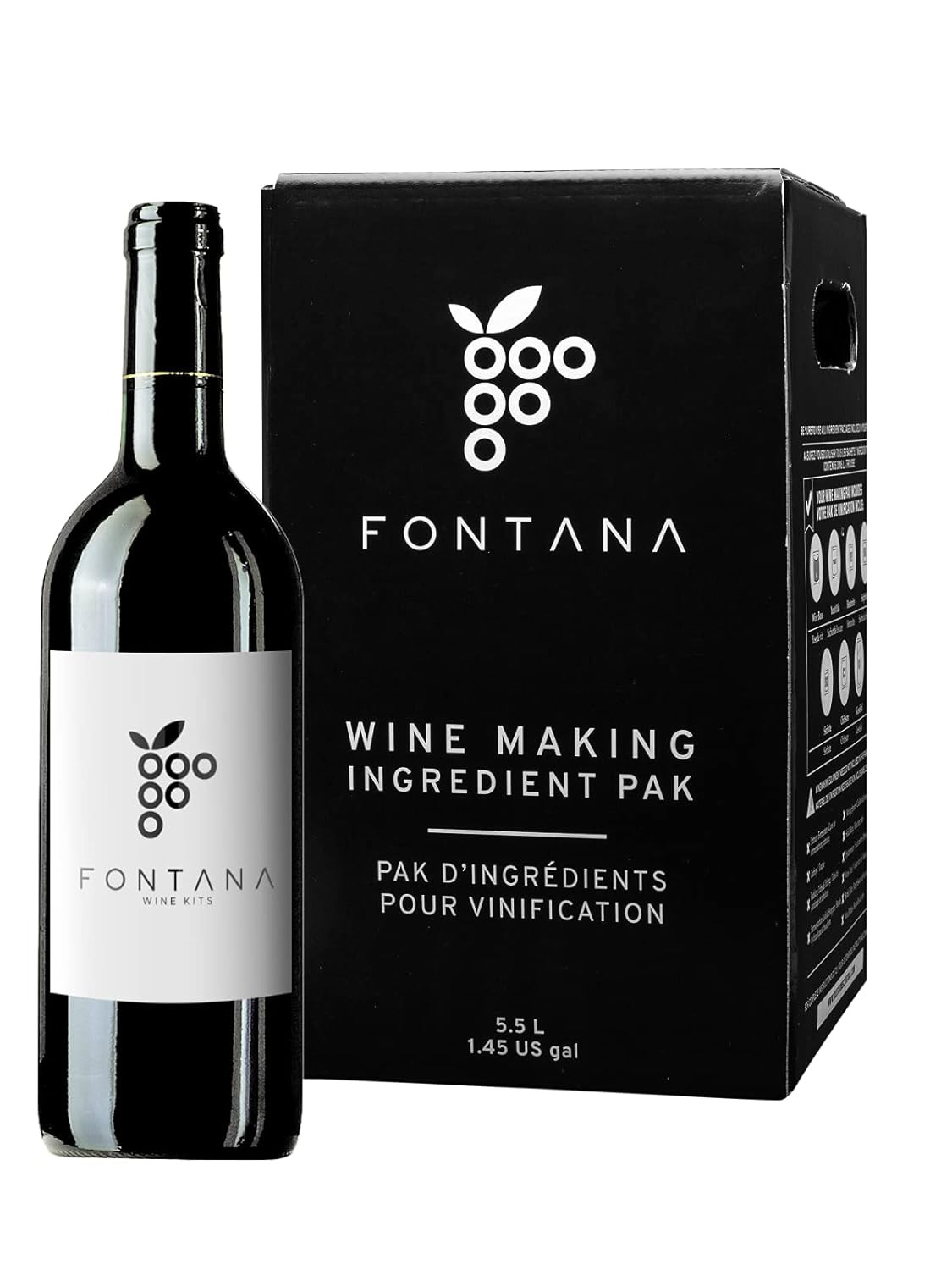 French Cabernet Sauvignon Wine Kit | Wine Making Ingredient Kit - 6 Gallon Wine