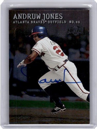 Andruw Jones Auto 2026 Topps 1991 Braves On Card Autograph | eBay