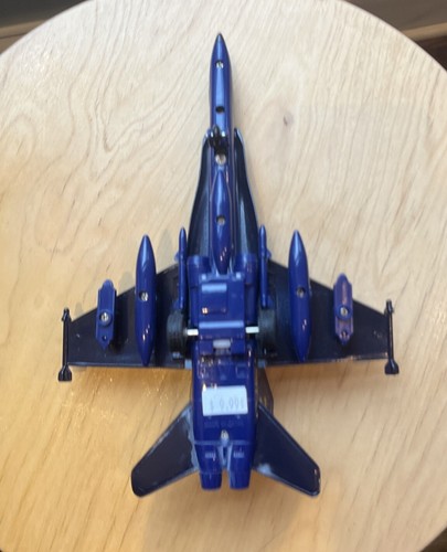 Blue Angel US Navy Plane Airplane Model Toy 328 Die Cast Metal Pullback Action - Picture 4 of 8