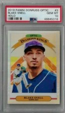 2019 Panini Donruss Optic Blake Snell Holo PSA 10