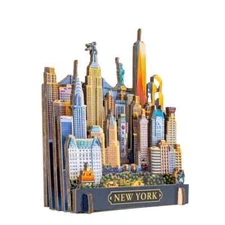 New York DOWDLE Cityscapes 3D Pop-up Art (Puzzle)