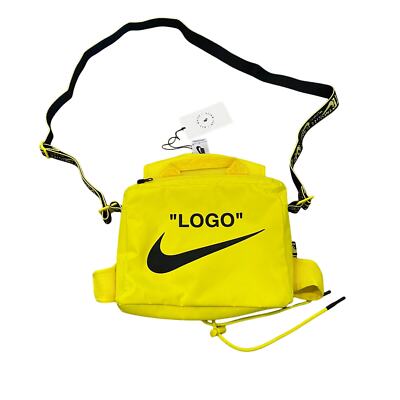 OFF-WHITE × NIKE ユーティリティーベスト L イエロー OFF-WHITE × NIKE Utility Vest L Yellow Polyester Mesh BV8054