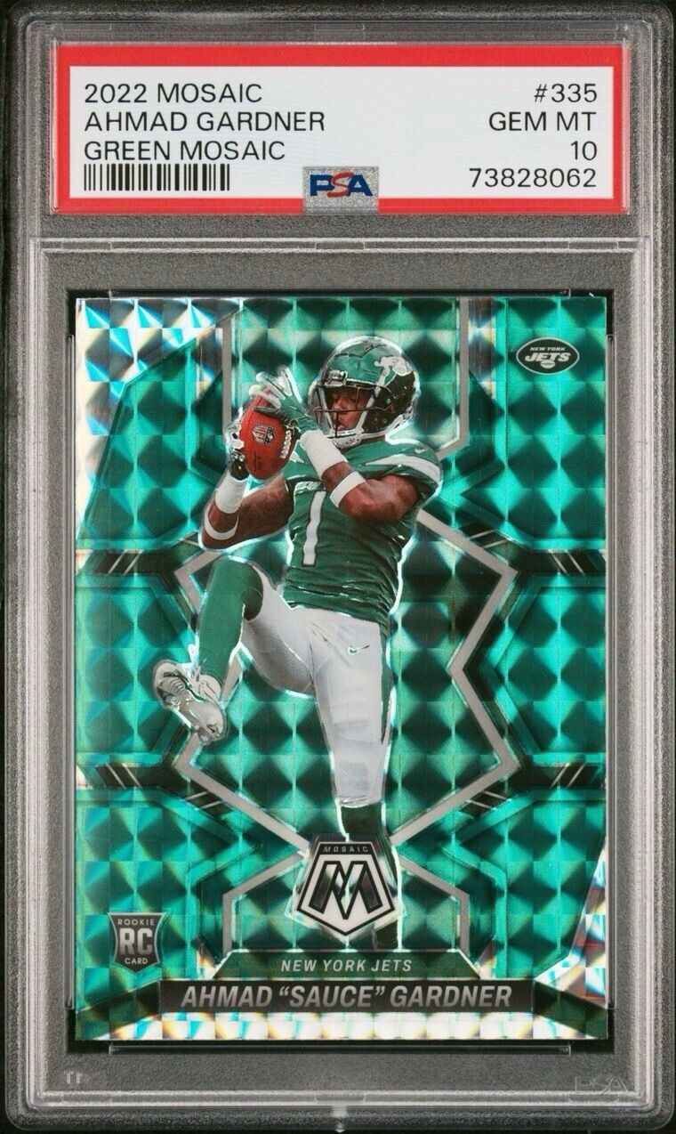 Sauce Gardner 2022 Mosaic #335 Green Price Guide - Sports Sauce Gardner 2022 Mosaic #335 Green Price Guide - Sports