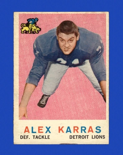 1959 Topps Set-Break #103 Alex Karras RC VG-VGEX *GMCARDS*