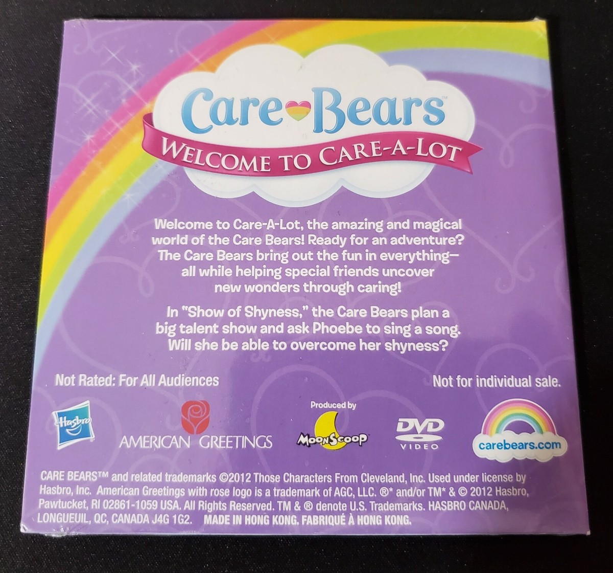 NEW & SEALED Care Bears Welcome to Care-A-Lot Show of Shyness 2012