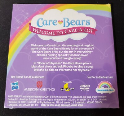 NEW & SEALED Care Bears Welcome to Care-A-Lot Show of Shyness 2012