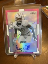 2019 Leaf All-American Bowl Daxton Hill #1/6 Pink Etch Auto Michigan