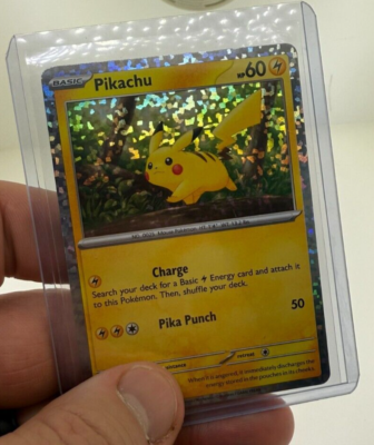 Pokémon - Pikachu - 2025 McDonalds Happy Meal Promo - 002/015 Holo