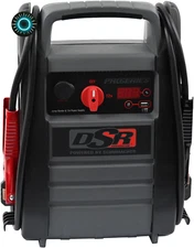 Heavy Duty Truck Battery Booster Pack Jump Starter Box Portable 2200 Amps Power 