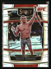 Grant Dawson 2020 Panini Select UFC Silver Prizm #1 MMA Card
