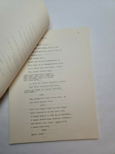 THE CAROL BURNETT SHOW / 1978 TV Script, starring Steve Lawrence - Picture 7 of 12