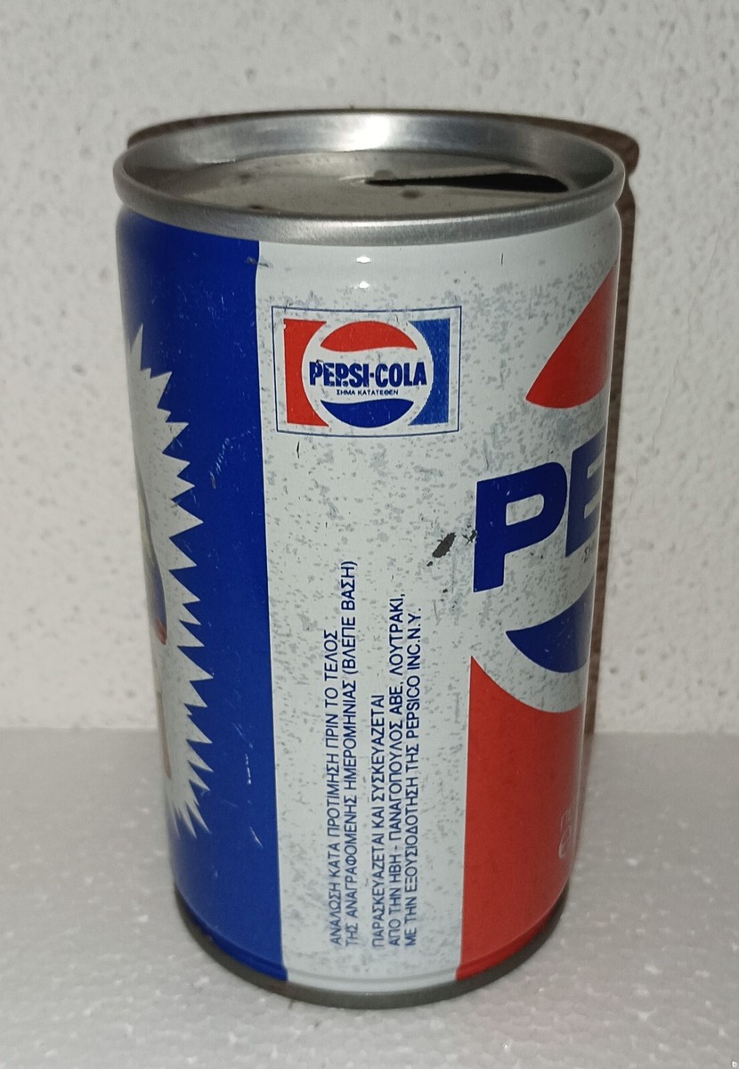 Mega rare Pepsi can from Super Heroes set Red Tornado from Greece