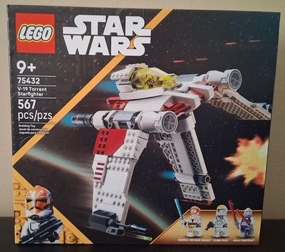 NEW LEGO STAR WARS V-19 TORRENT STARFIGHTER BUILDING SET 75432