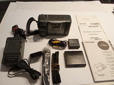 Original Sharp VL-E66S View Cam 8 Camcorder Videokamera Kamera  Funktionsfähig