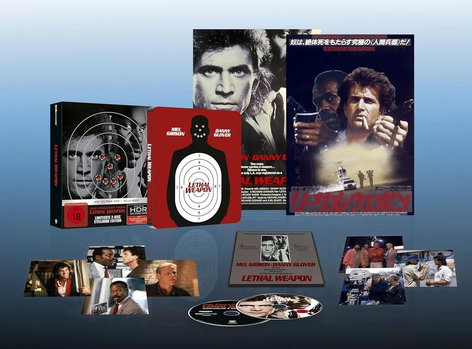 Lethal Weapon - Limited Collecor's Edition mit Steelbook Action/Abenteuer # NEU - Bild 2 von 2