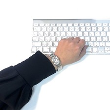 Used Cartier Tank Francaise SM W51007Q4 YG SS Women s Quartz Watch from JAPAN 6