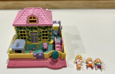 Playset scuola materna vintage Bluebird Polly Pocket Pollyville COMPLETO bambini