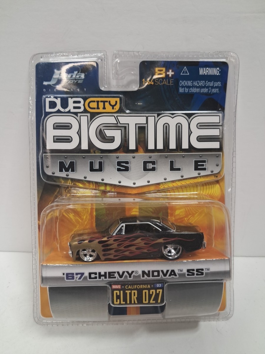 DUB CITY BIGTIME CHEVY NOVA SS 1967年 Diecast Dub City 67' Chevy